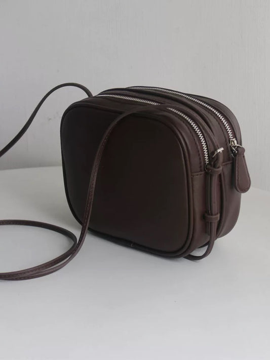 2101 Women's Leather Camera Bag Crossbody Bag