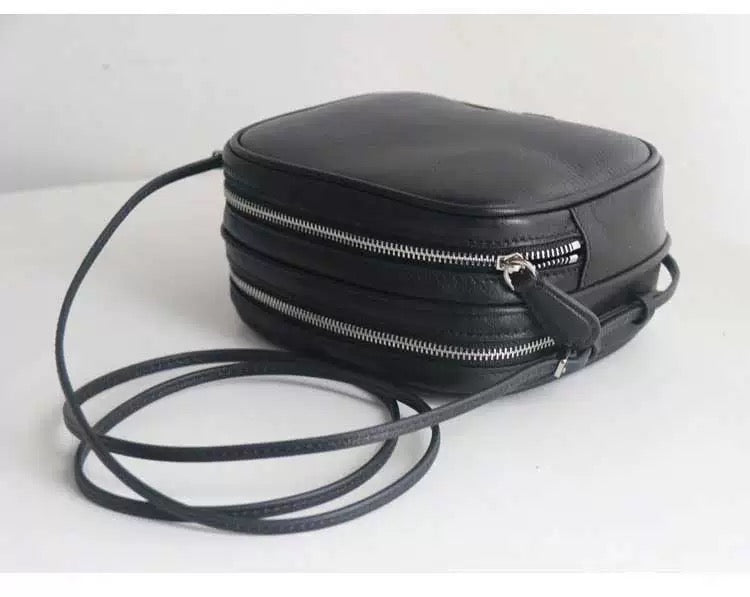2101 Women's Leather Camera Bag Crossbody Bag