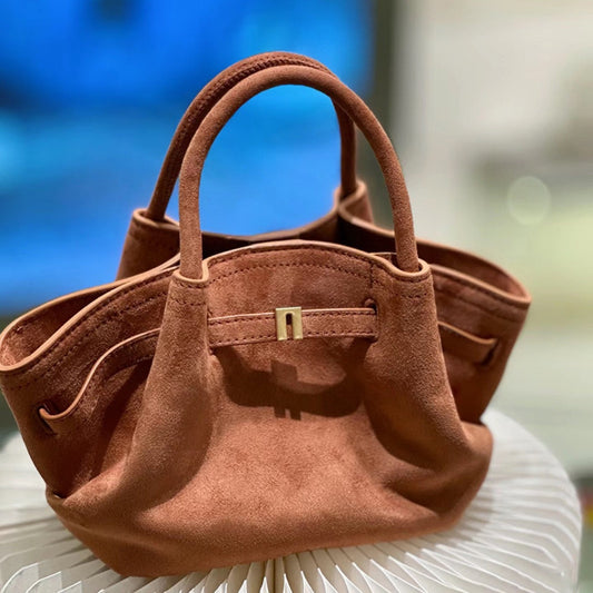 1770 suede leather women handbag