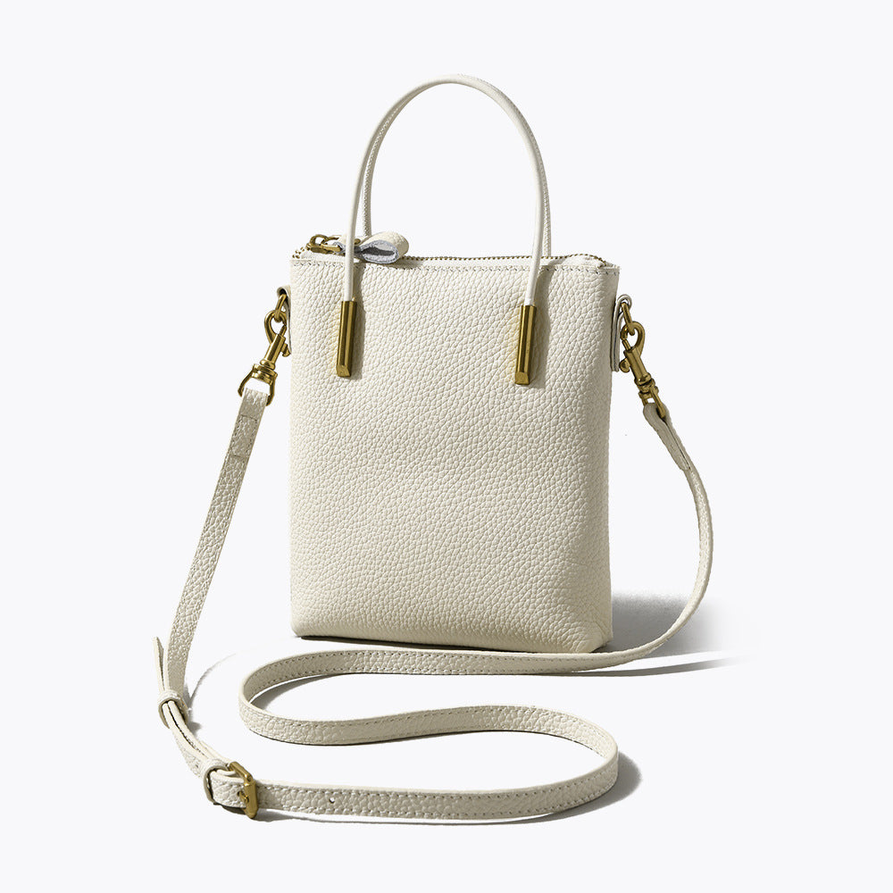 HQ small genuine leather women crossbody bag