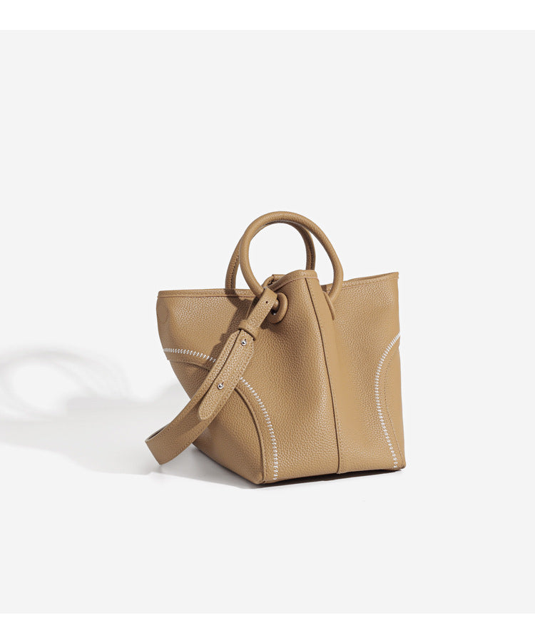 1681 new style genuine leather women handbag