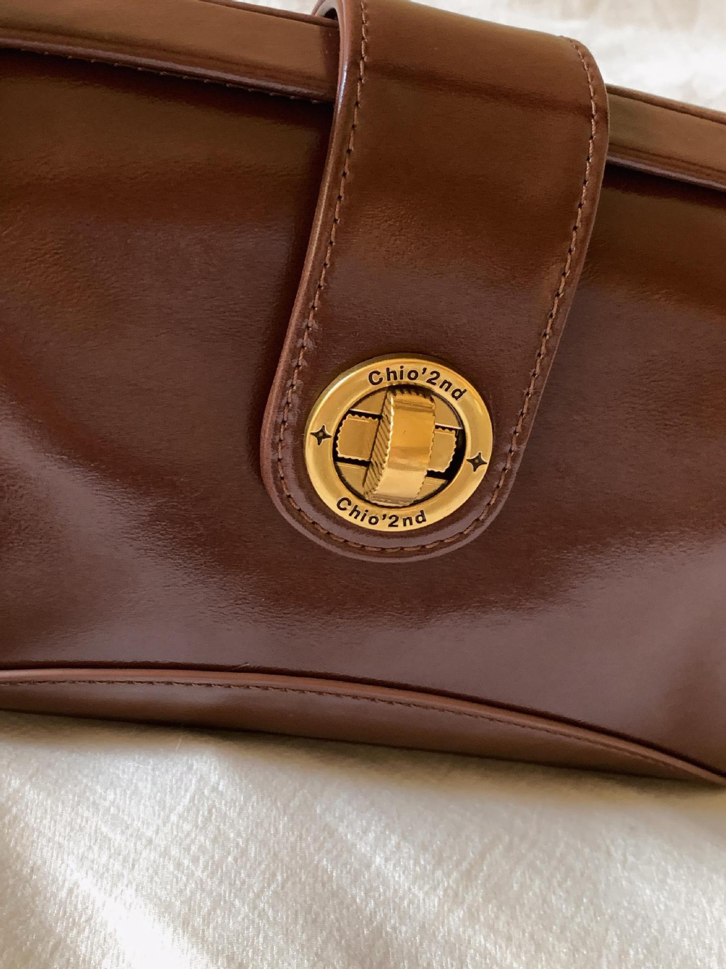 818 patent leather mini handbag