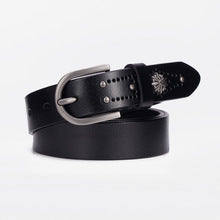 2213 vintage cow leather men's belt