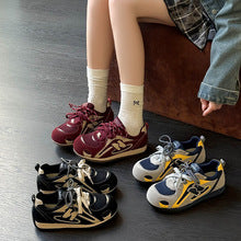2452 genuine leather mesh casual sneaker