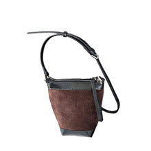 2599 vintage mini suede bucket bag