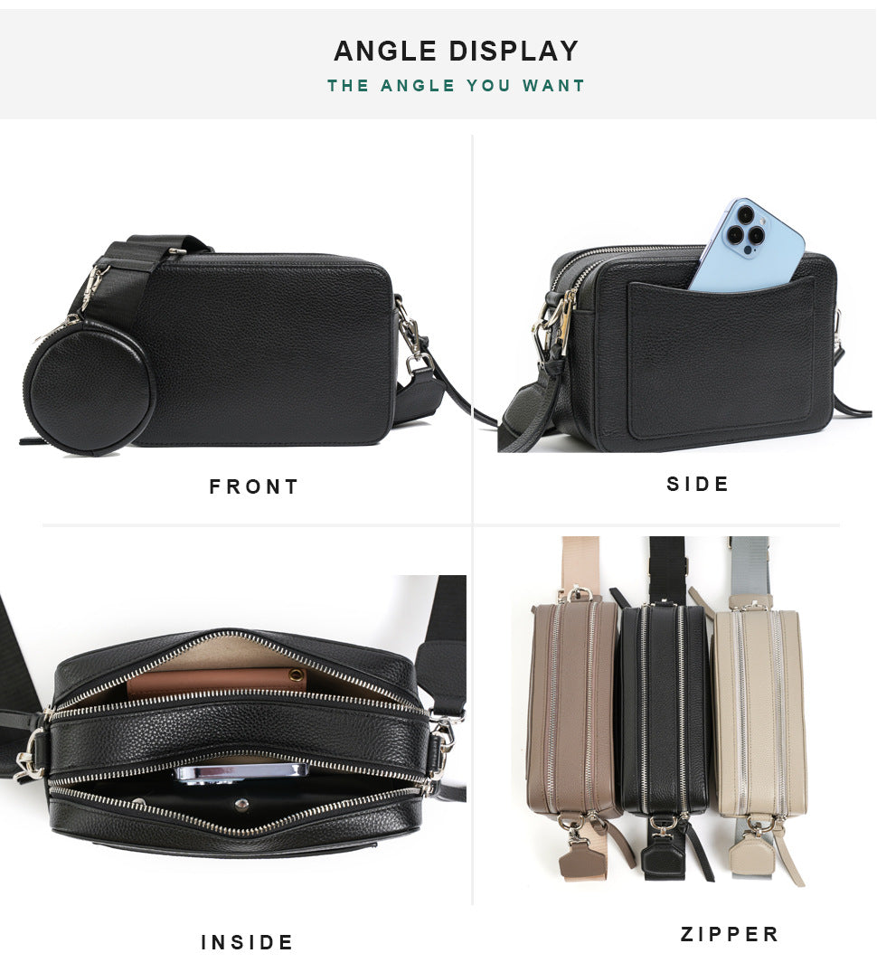 1003 2pcs/set camera crossbody bag