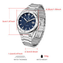 2707 stainless steel autometic watch
