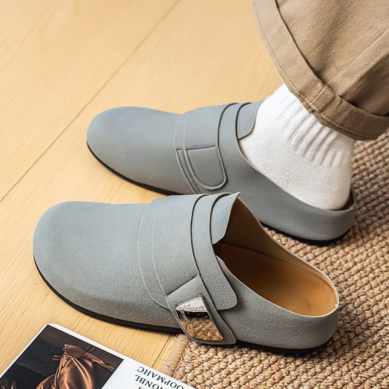 4259 suede mule for men