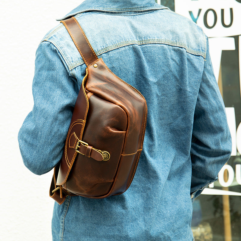 2101J-1 oilwax leather men's bag
