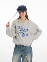 2392 women's oversized casual sweatshirt