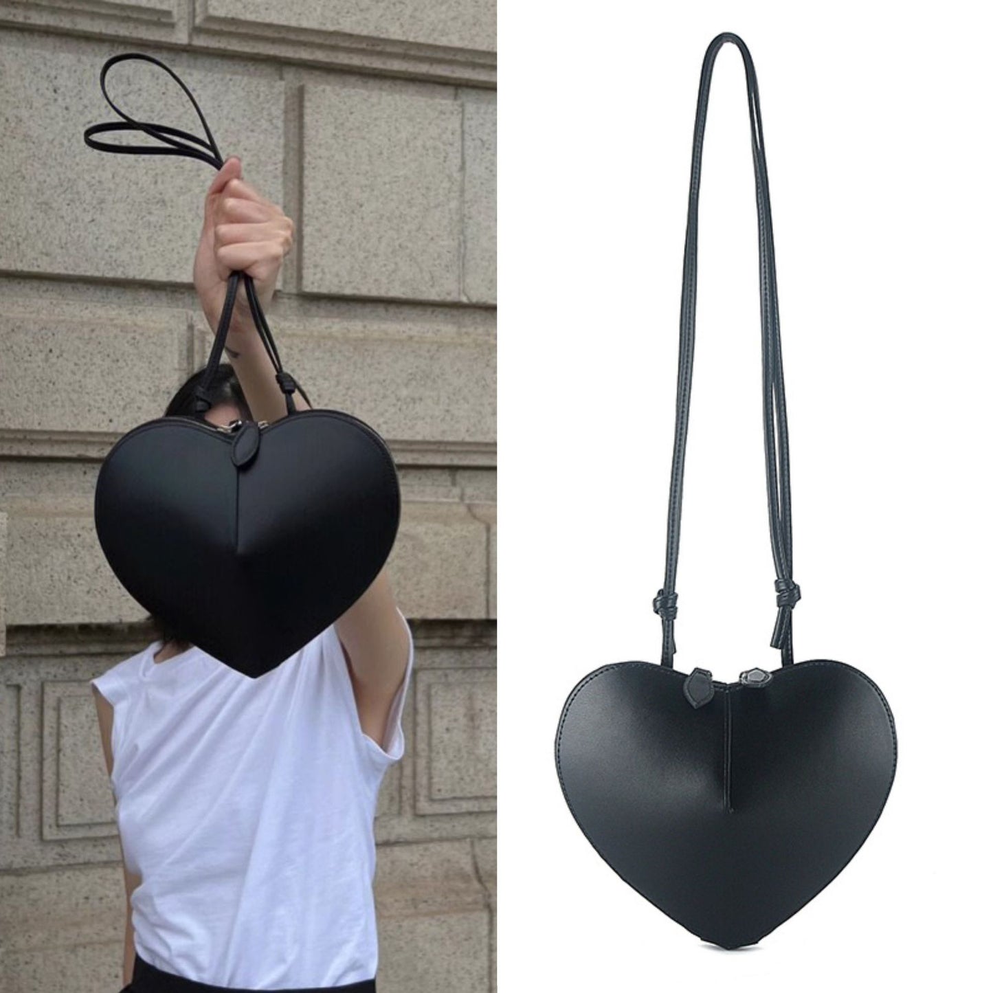 1629 New in Heart-shaped women crossbody bag