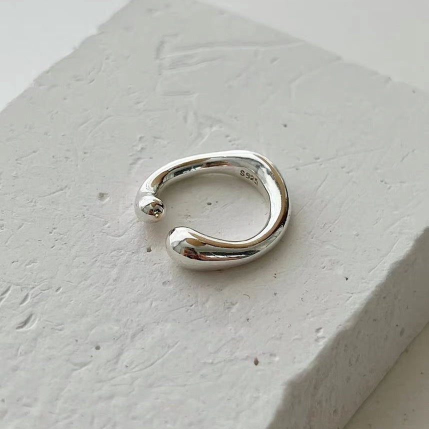 2293 925 silver open rings