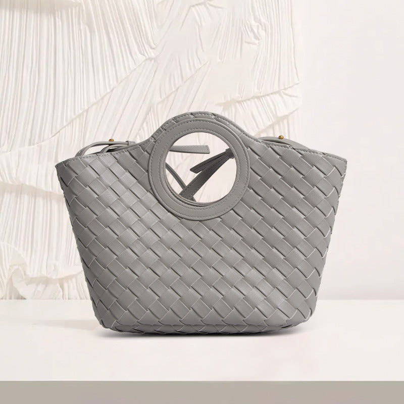 TW44 woven handmade basket bag
