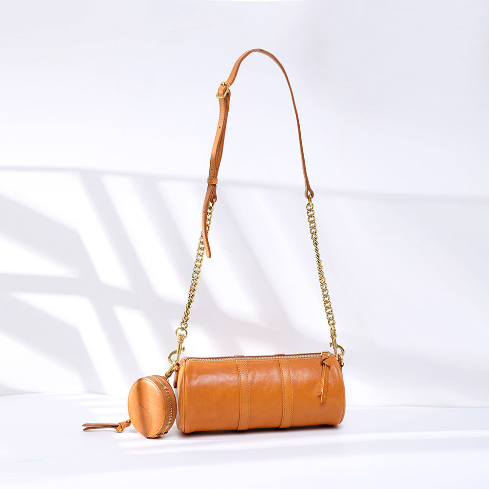 1713 vintage handmade 2pcs/set barrel bag
