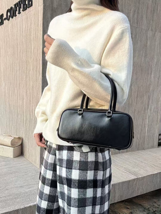 BY1 small niche boston handbag