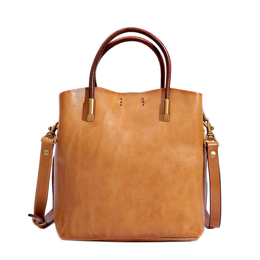 1596 genuine leather women handbag