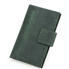 1388 Vintage cowhide passport holder