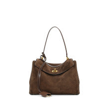 2642 large capacity suede handbag 3 sizes
