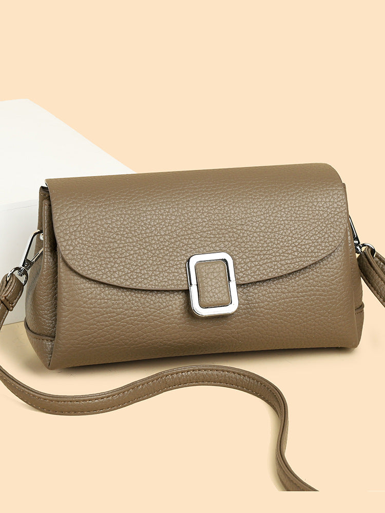 4558 genuine leather crossbody bag