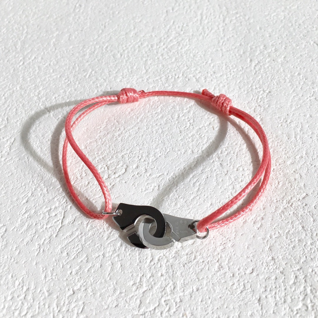 2116 unisex colorful woven bracelet