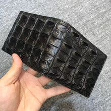 2590 Crocodile leather men's casual wallet