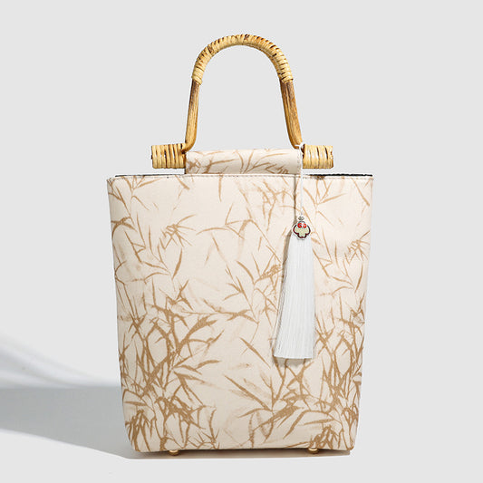 2339 new style bamboo handbag