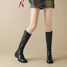 2625 high top western lambskin boots