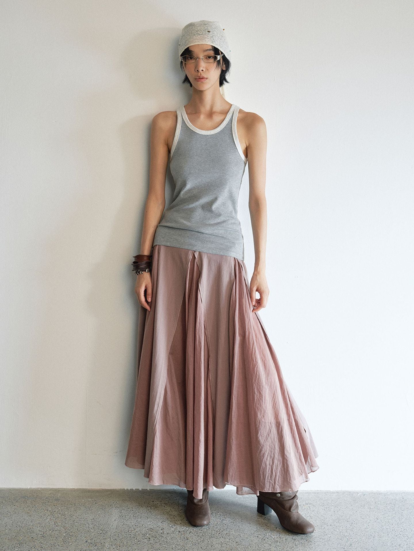 3675 fashion elegant nylon skirt