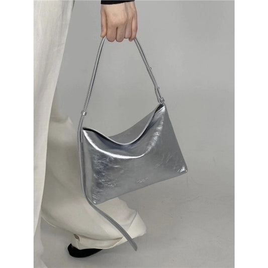 1824 solid leather casual handbag