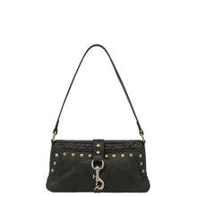 2740 genuine leather rivet handbag