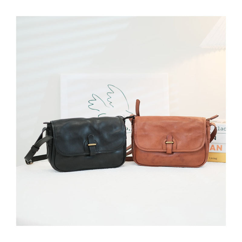 4262 genuine leather women crossbody bag