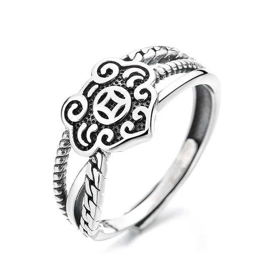 1664 925 silver ring