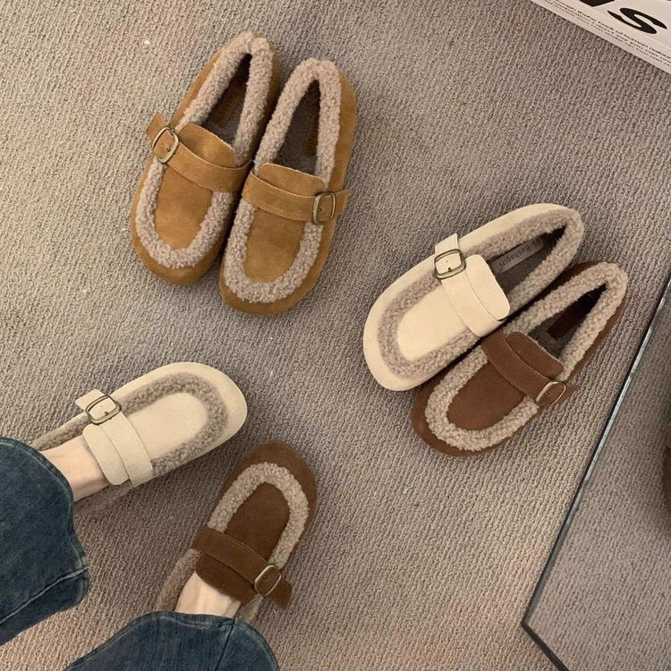 3591 loafers with plush lining