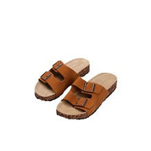 2587 summer buckle flat sandals