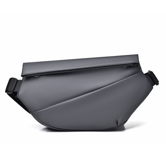 1021 casual cowhide leather belt bag