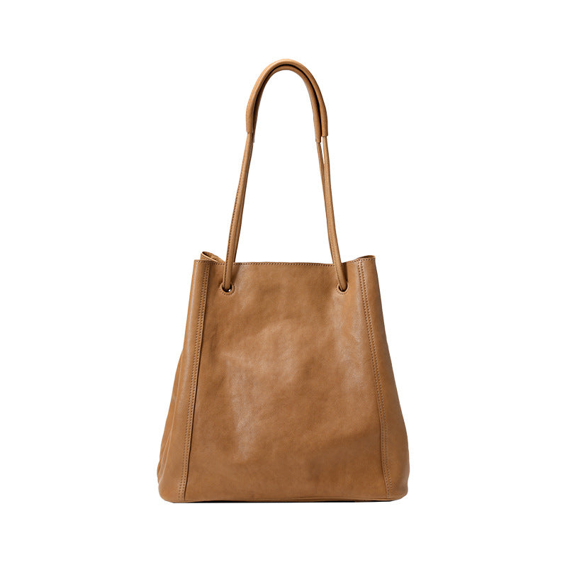 751 genuine leather large handbag