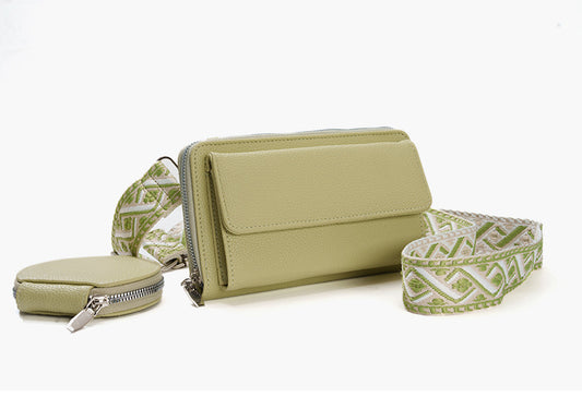 1708 2pcs/set camera crossbody bag with pouch