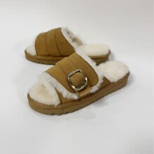 2819 winter wool slide