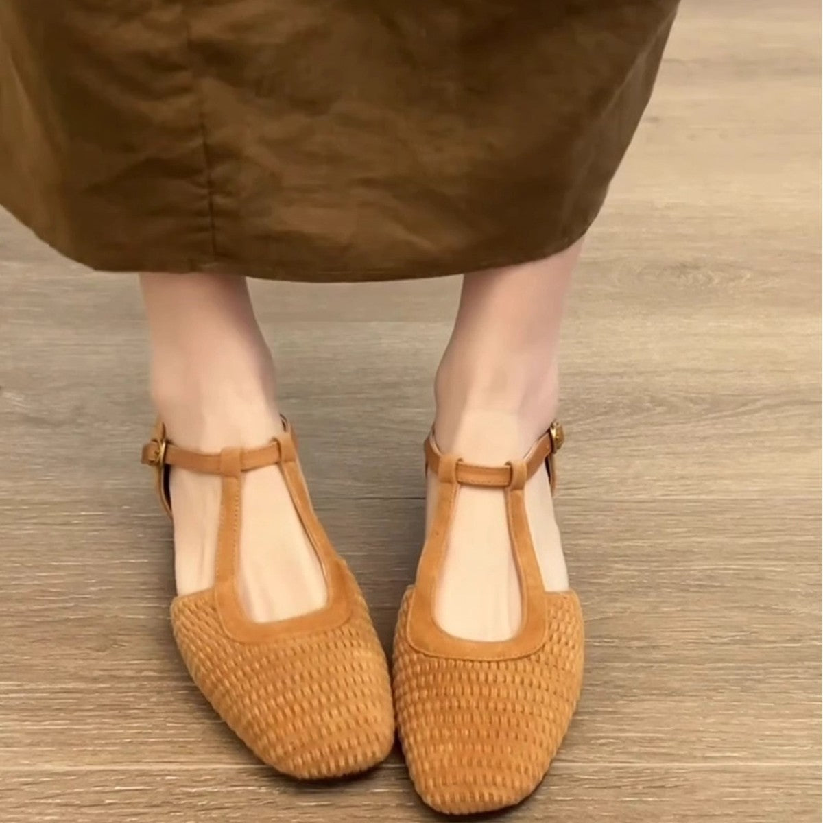 4061 vintage mary janes flats