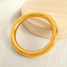 2603 classic 18k gold plated bangle