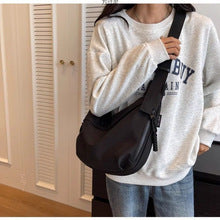 2696 nylon casual large crossbody bag
