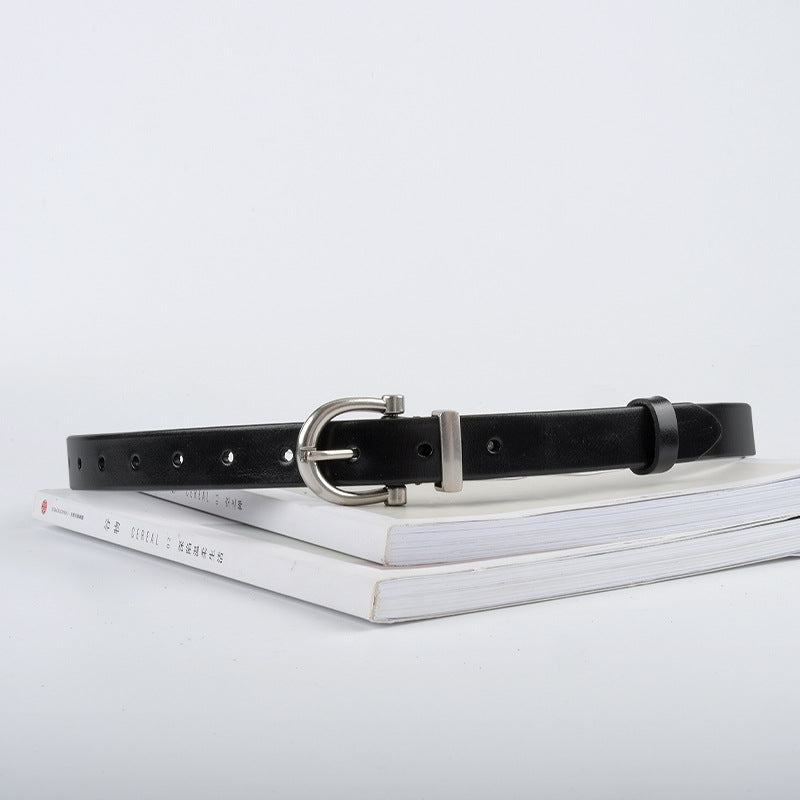 1026 2.3cm wide women belt for jeans