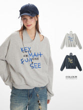 2392 women's oversized casual sweatshirt