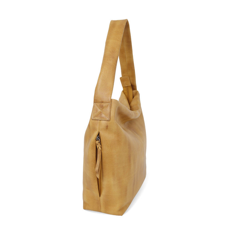 4098 genuine leather large hobo bag