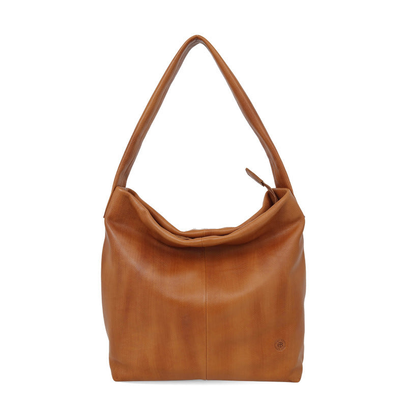 4098 genuine leather large hobo bag