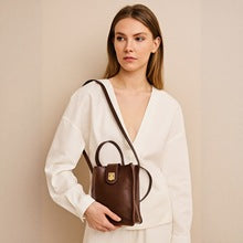 2655 mini cowhide crossbody bag
