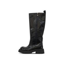 2674 genuine leather knee boots