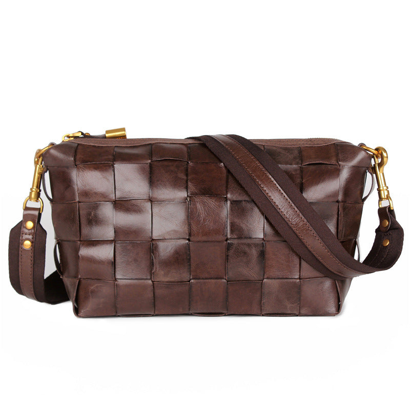 2114 vintage wave handmade messenger bag