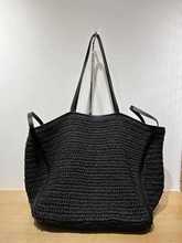 2687 large raffia beach bag