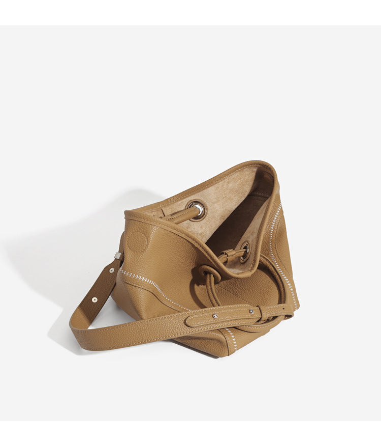 1681 new style genuine leather women handbag